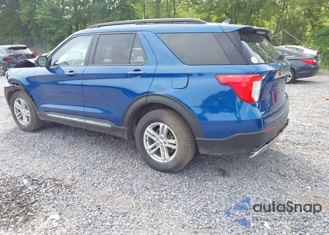 2021 Ford Explorer Xlt from USA, damaged, VIN 1FMSK8DHXMGB27025